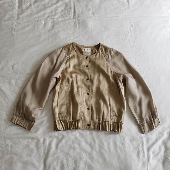 Club Monaco Cropped loose fit jacket - Picture 1 of 4